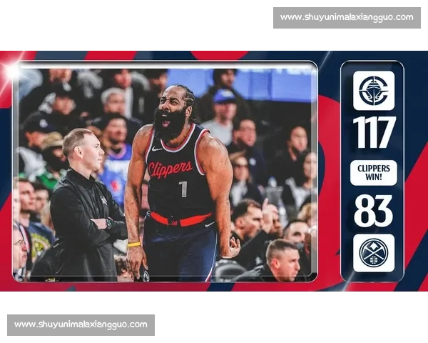 半场打卡！小卡 19 分钟 17 分率快船领先掘金